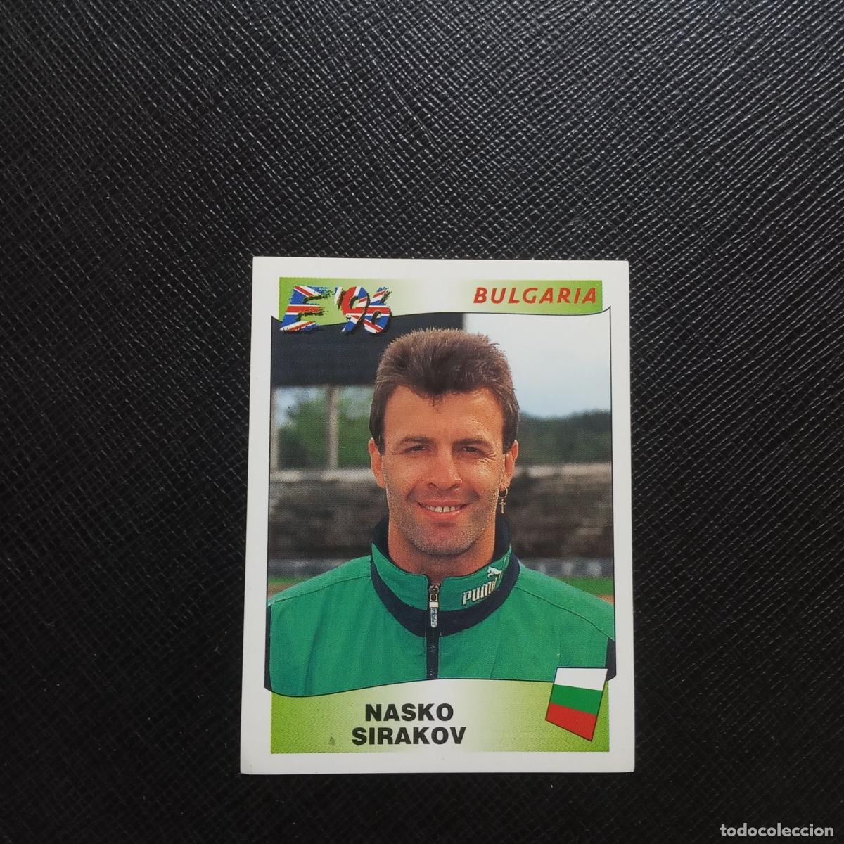 Fu&szlig;ball-Sticker: 153 SIRAKOV BULGARIA PANINI 1996 EUROCOPA INGLATERRA EURO 96 - SIN PEGAR - A134 PG43