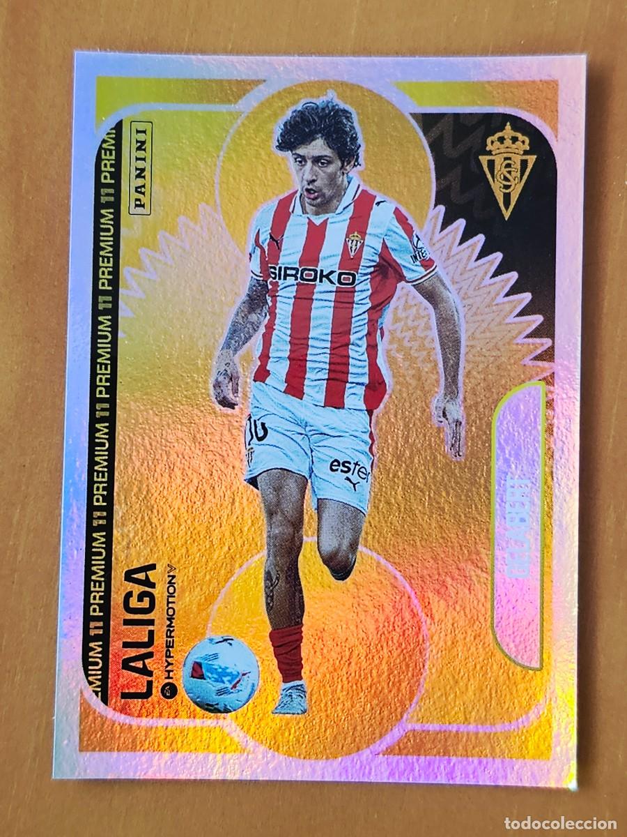 Cromos de F&uacute;tbol: Premium 11 Gelabert, Sporting de Gij&oacute;n, Liga Hypermotion 2&ordf; Divisi&oacute;n, Panini 2025 2026 25 26