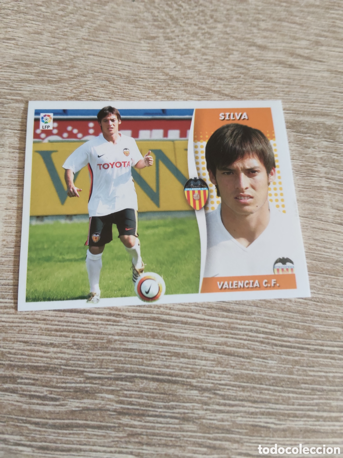 Figurine di Calcio: Silva Valencia liga 2006 2007 06 07 ediciones este
