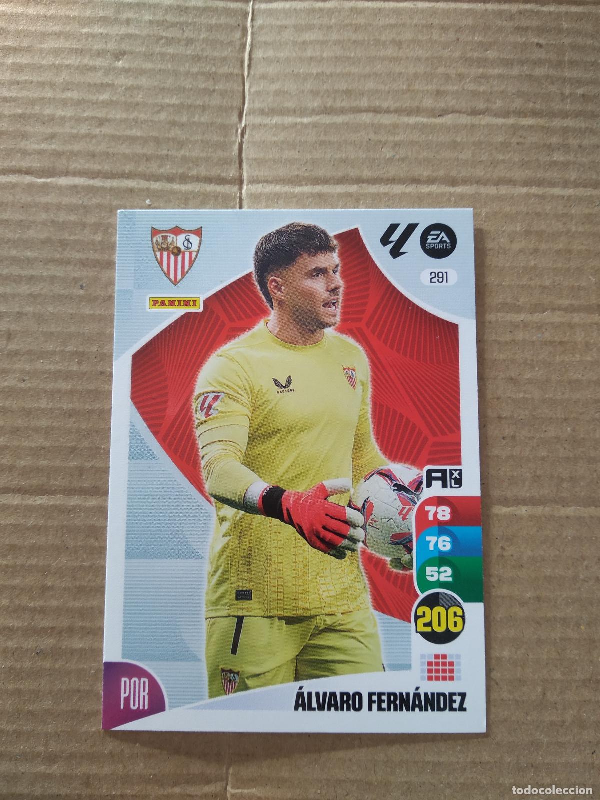 Figurine di Calcio: 291 ALVARO FERNANDEZ SEVILLA CROMO FUTBOL PANINI ADRENALYN 2024-2025 LIGA 24-25