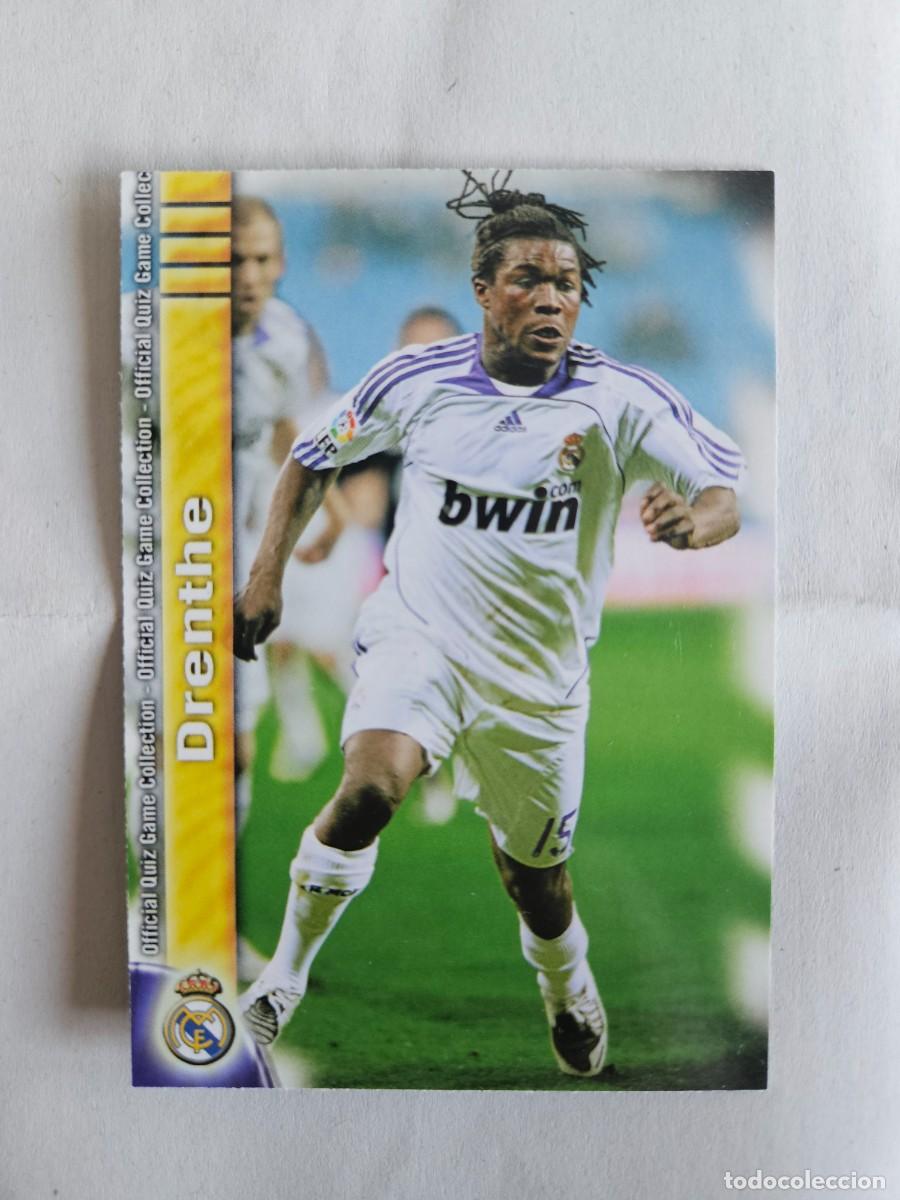 Fu&szlig;ball-Sticker: CROMO FUTBOL 09 10 MUNDICROMO FICHAS QUIZ LIGA 2009 2010 REAL MADRID DRENTHE 643