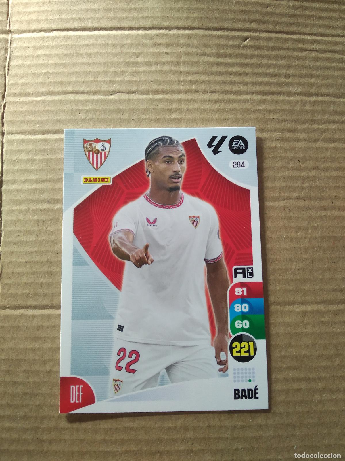 Figurine di Calcio: 294 BADE SEVILLA CROMO FUTBOL PANINI ADRENALYN 2024-2025 LIGA 24-25