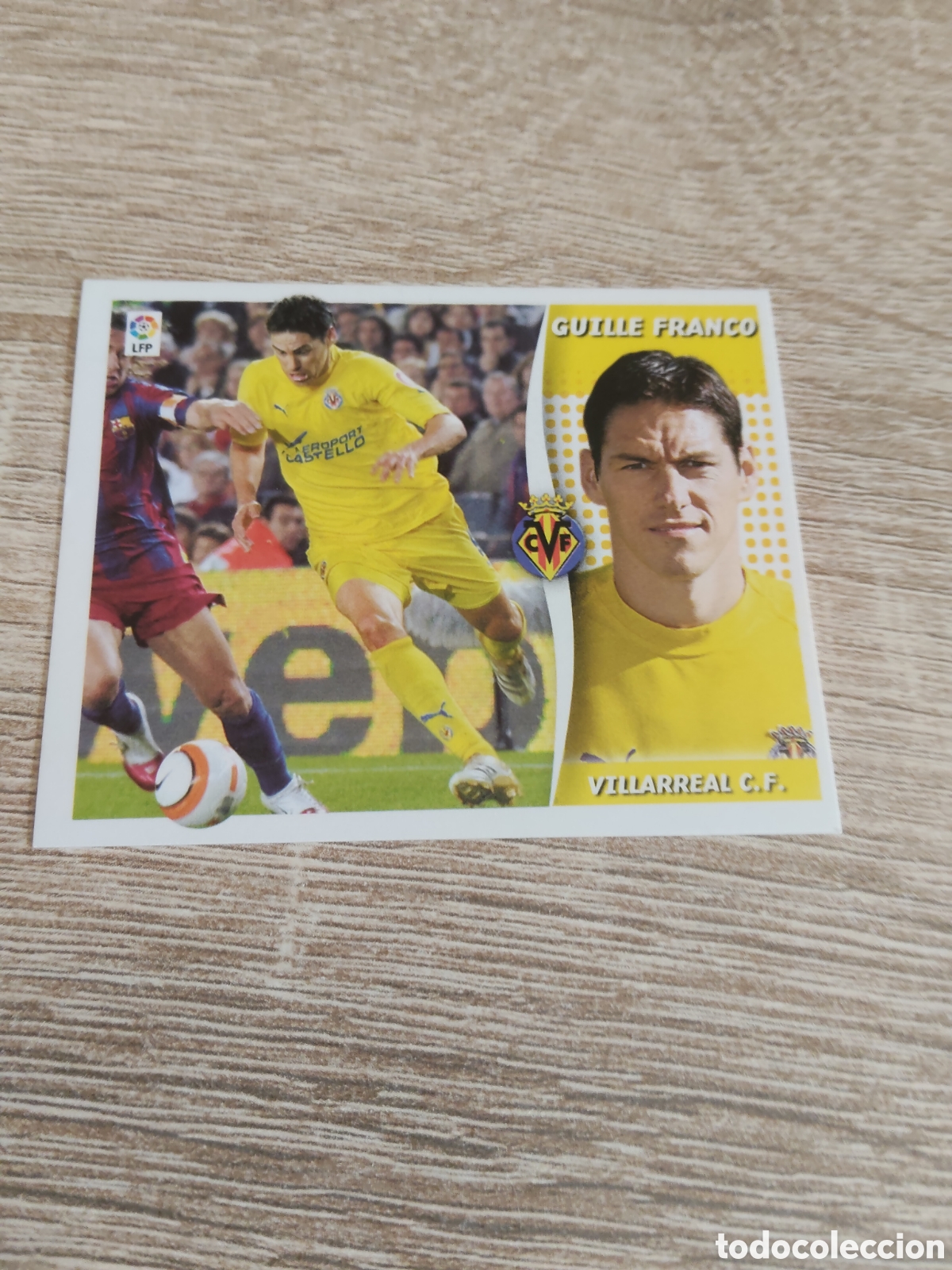 Cromos de F&uacute;tbol: Guille Franco Villarreal liga 2006 2007 06 07 ediciones este