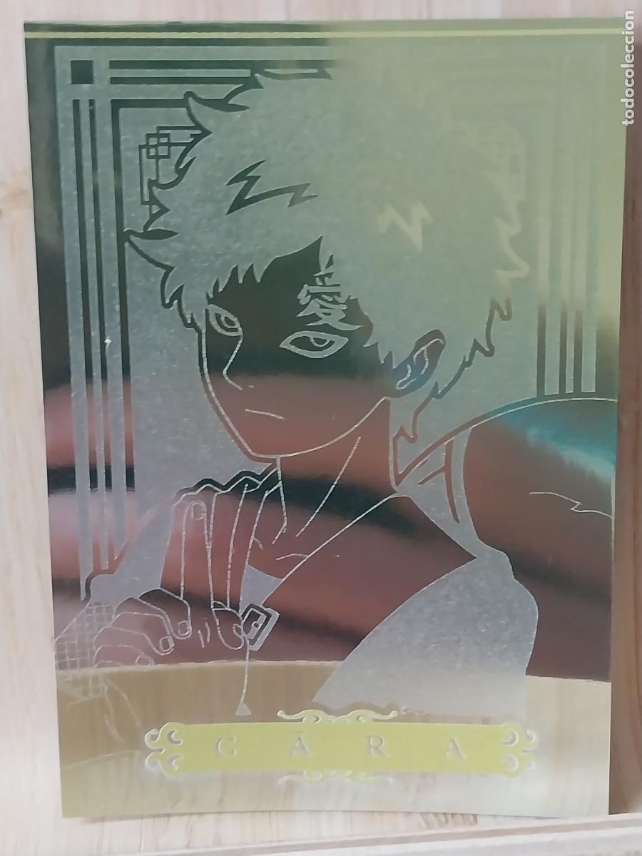 Cromos de f&uacute;tbol: NARUTO GARA Pa 18 CROMO ORIGINAL BRILLANTE 2005 AMADA PRINTING JAPAN