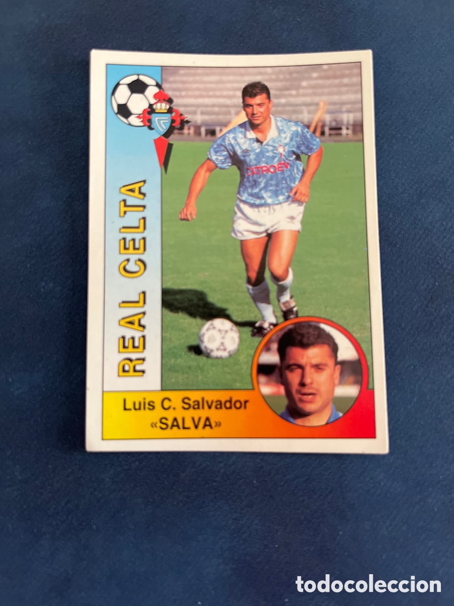 Cromos de F&uacute;tbol: SALVA N&ordm; 103 CELTA DE VIGO PANINI 1994 1995 LIGA 94 95 SIN PEGAR PERFECTO ESTADO PEGATINA