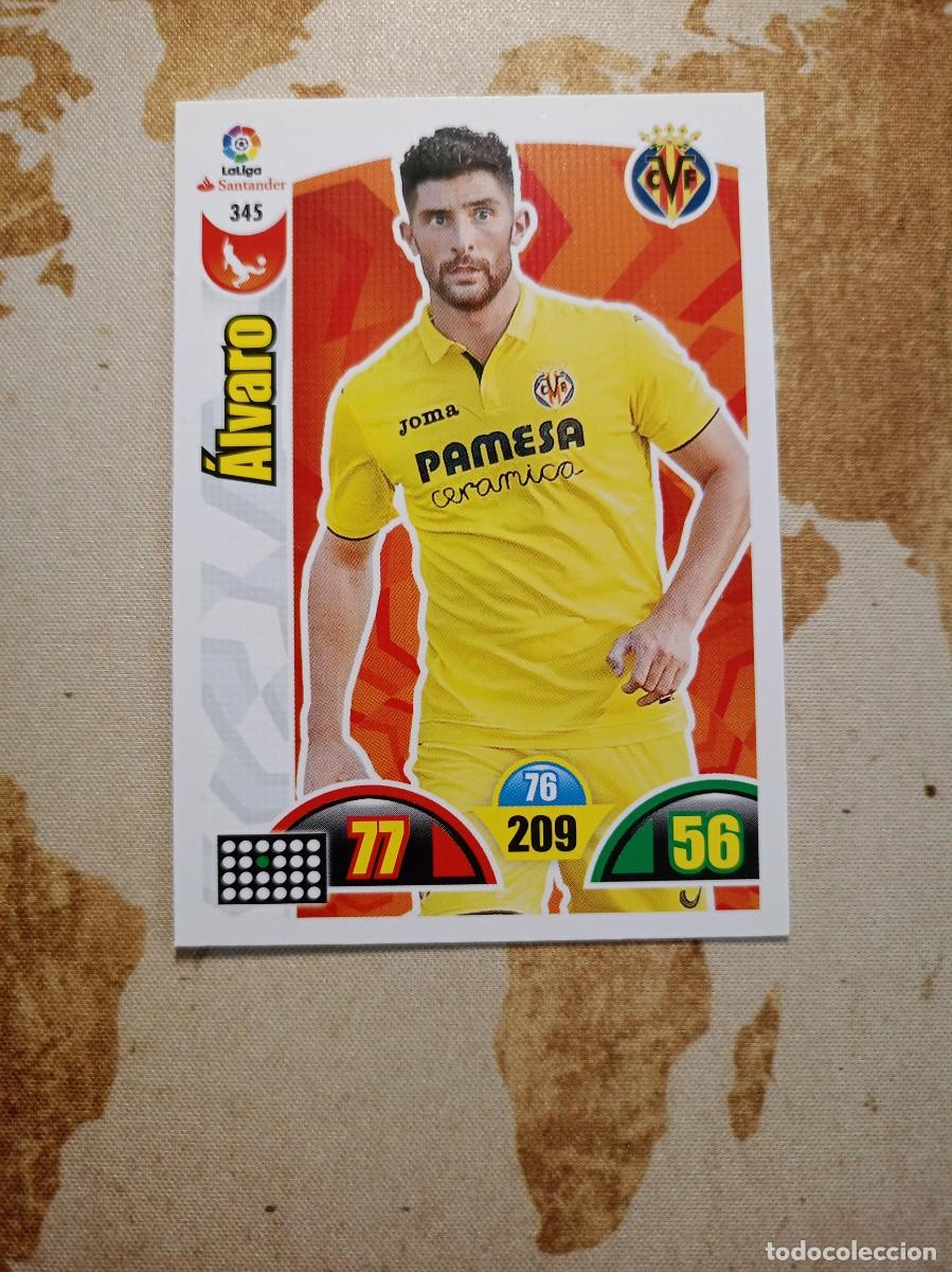 Fu&szlig;ball-Sticker: Villarreal 345 &Aacute;LVARO Adrenalyn 2017-18