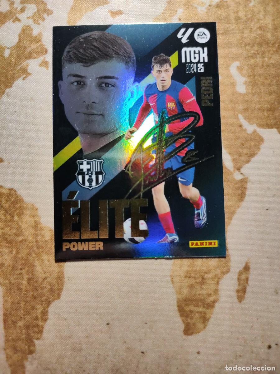 Cromos de f&uacute;tbol: &Eacute;lite POWER P 13 PEDRI Megacracks MGK 2024-25