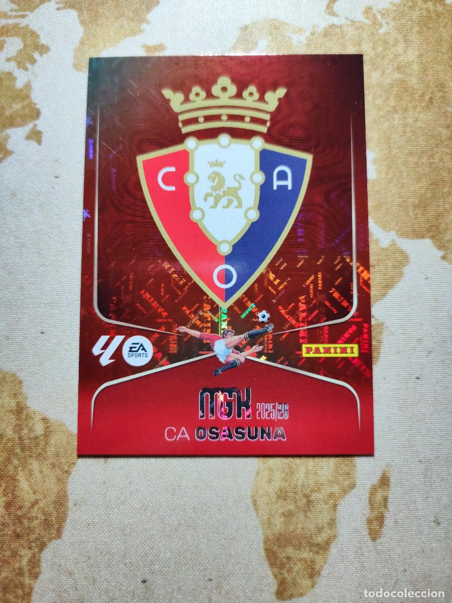 Figurine di Calcio: OSASUNA 253 ESCUDO Megacracks MGK 2025-26