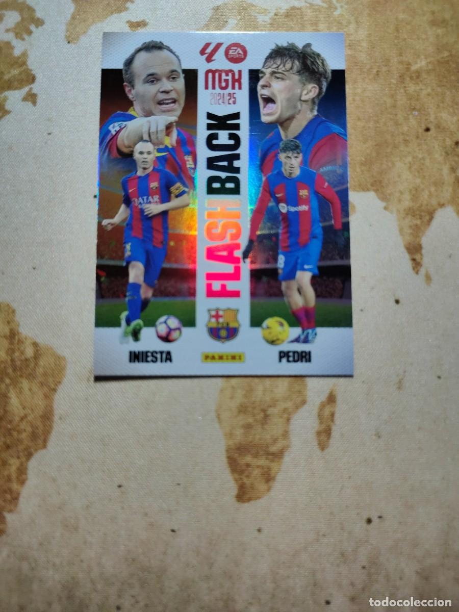 Cartes &agrave; collectionner de Football: Flashback 427 INIESTA - PEDRI Megacracks MGK 2024-25
