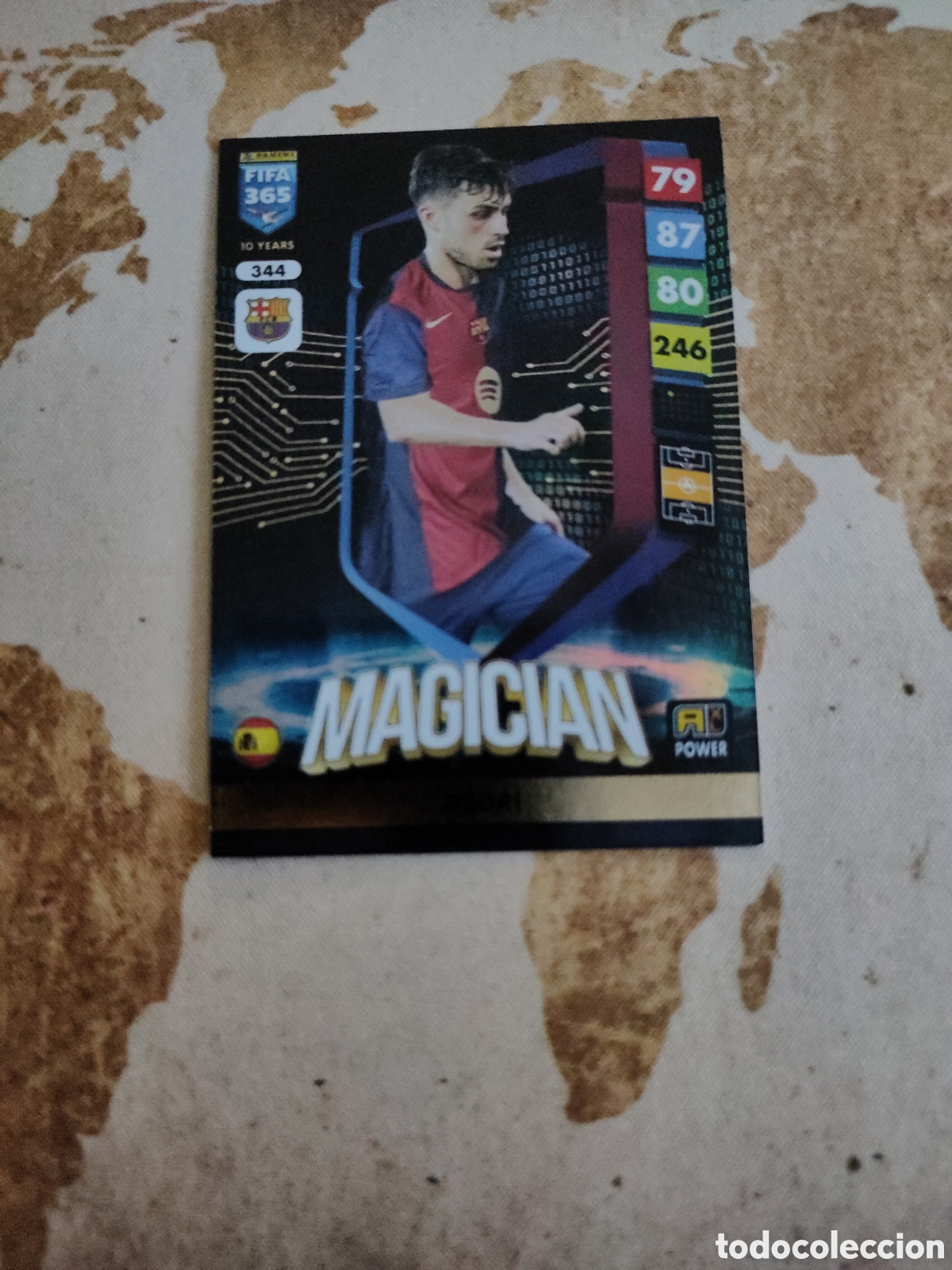 Cartes &agrave; collectionner de Football: 344 PEDRI FIFA 365 2024-25