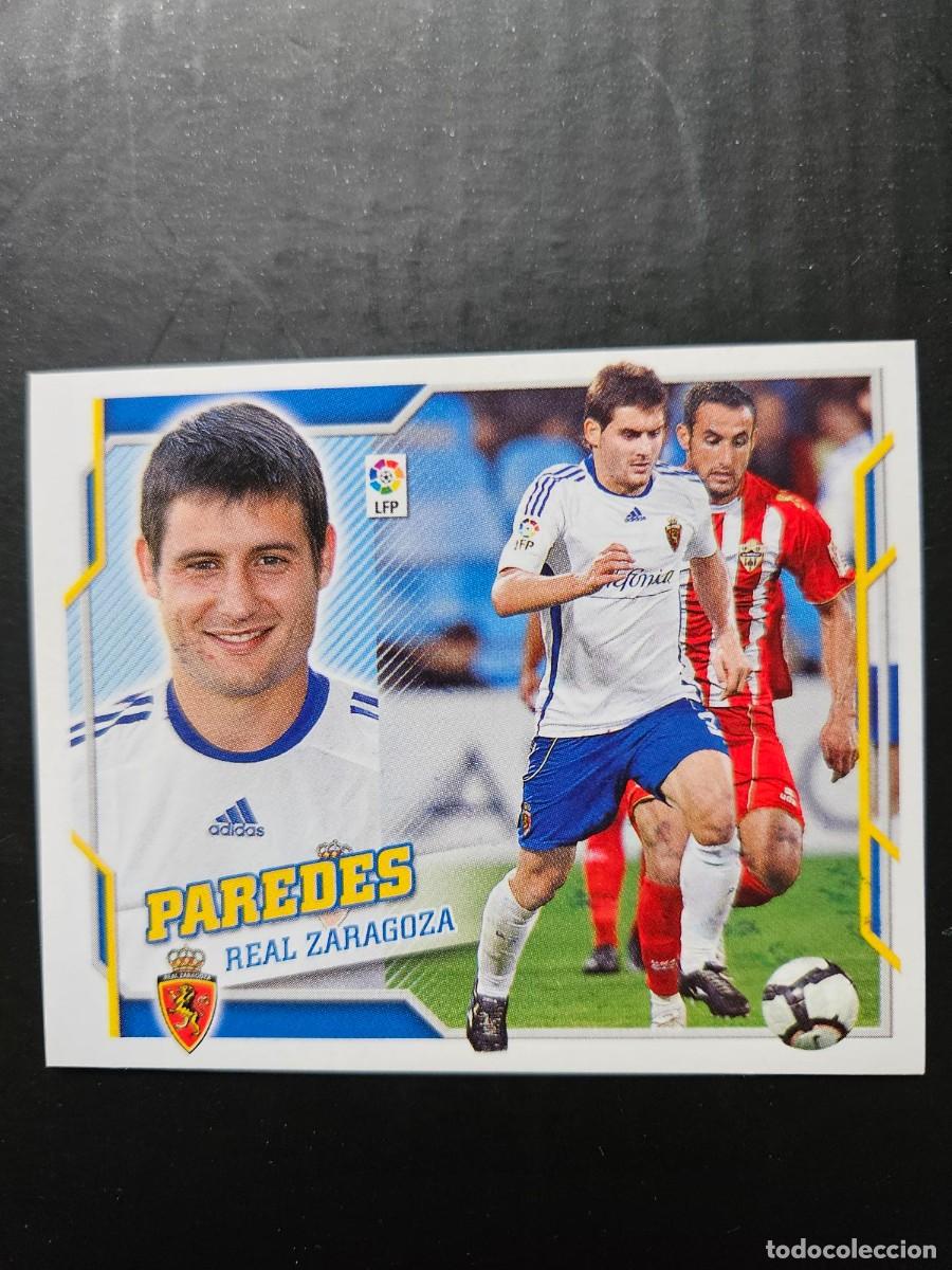 Fu&szlig;ball-Sticker: N&ordm; 3B PAREDES ZARAGOZA LIGA ESTE 10 11 2010 2011 SIN PEGAR NUNCA PEGADO