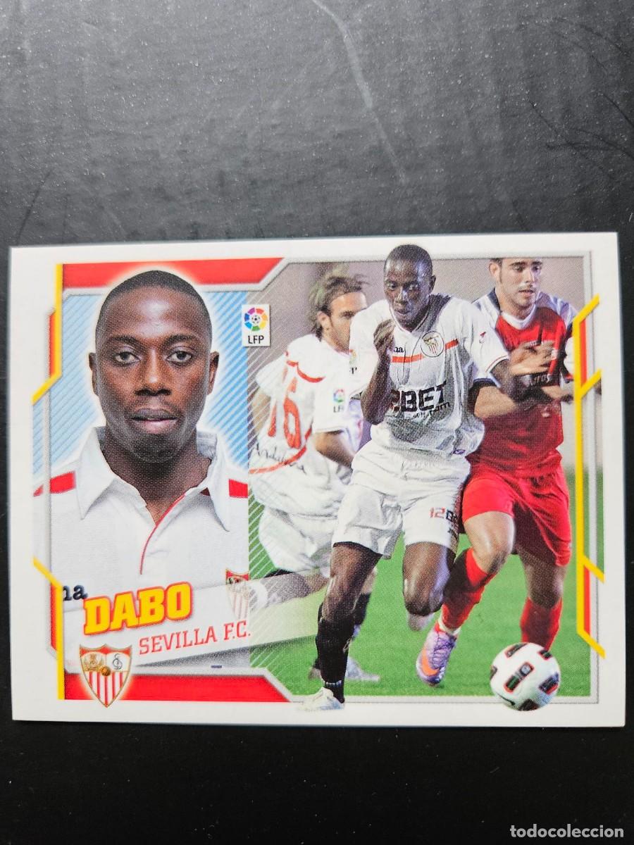 Fu&szlig;ball-Sticker: FICHAJE 12 DABO SEVILLA LIGA ESTE 10 11 2010 2011 SIN PEGAR NUNCA PEGADO