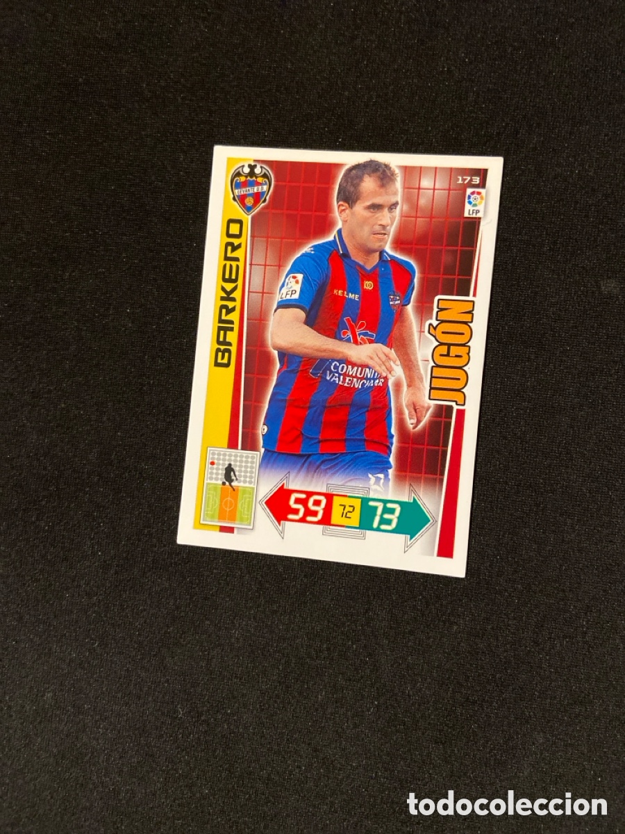 Cromos de Futebol: BARKERO 173 (LEVANTE) 2012-2013 12 13 ADRENALYN PANINI CROMO CARTA A-2