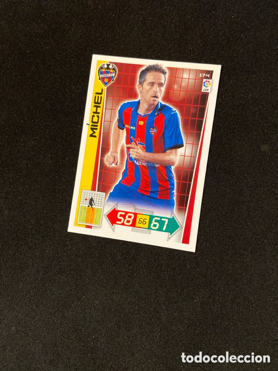 Cromos de Futebol: MICHEL 174 (LEVANTE) 2012-2013 12 13 ADRENALYN PANINI CROMO CARTA A-2