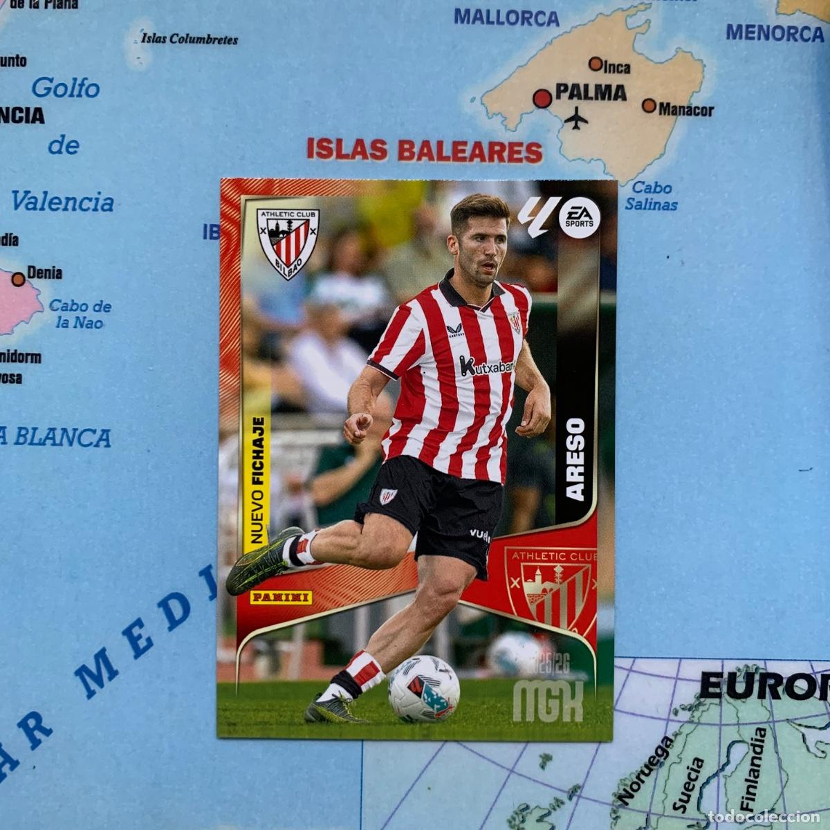 Fu&szlig;ball-Sticker: Areso nuevo fichaje n&uacute;mero 464 del Athletic de Bilbao Megacracks 25-26 2025-2026