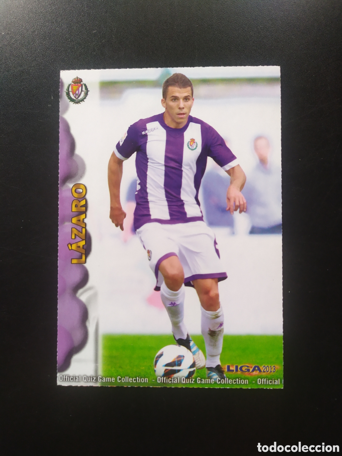 Football Stickers: Mundicromo fichas Liga 2012 2013 12 13 Lazaro n&deg; 528 Valladolid