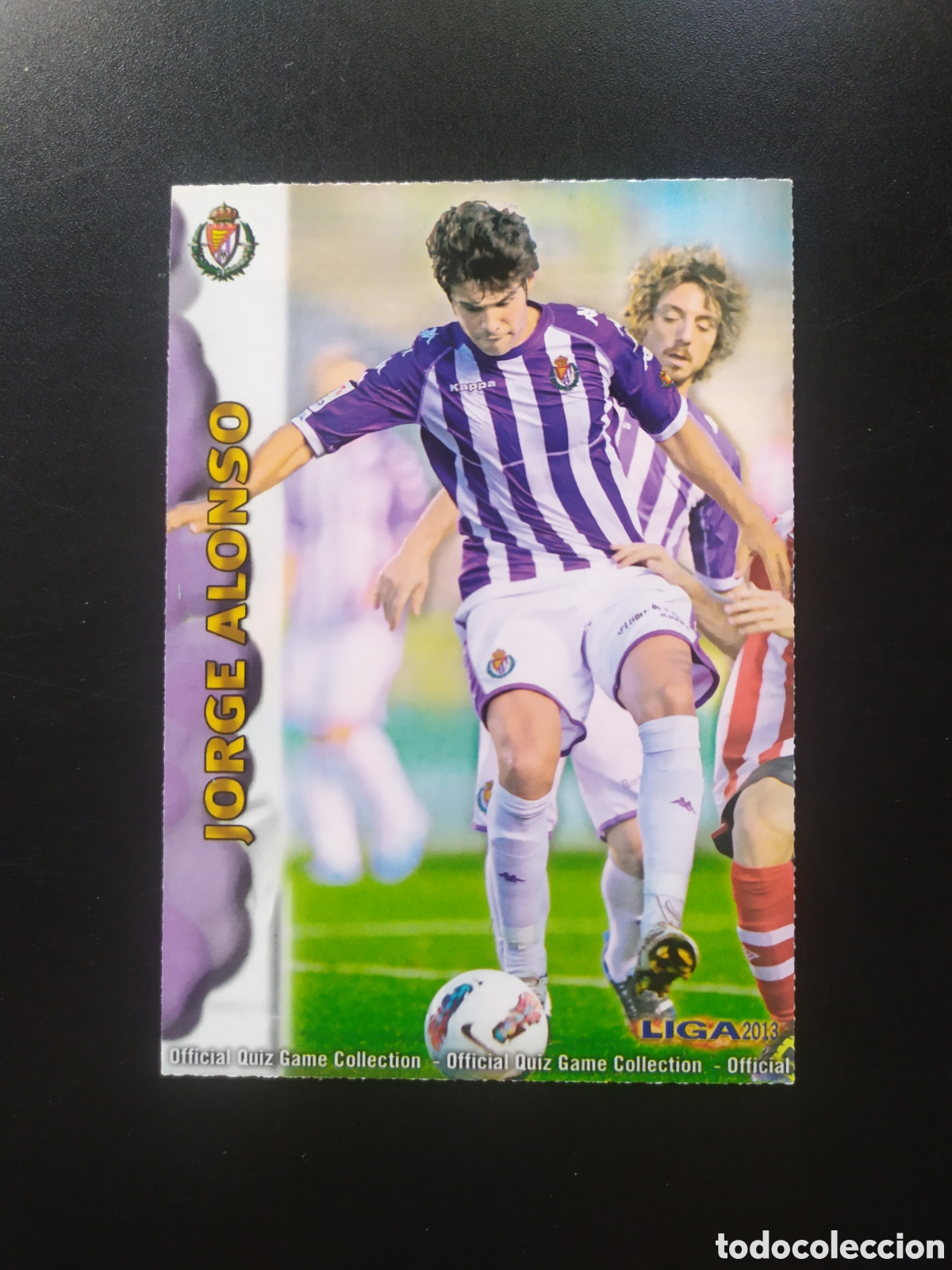 Football Stickers: Mundicromo fichas Liga 2012 2013 12 13 Jorge Alonso n&deg; 531 Valladolid