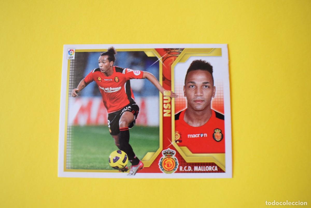 Cromos de F&uacute;tbol: Cromo Liga 2011 2012. 11 12. Nsue. Mallorca. N. &ordm; 11. Colecciones ESTE. Panini. Sin pegar