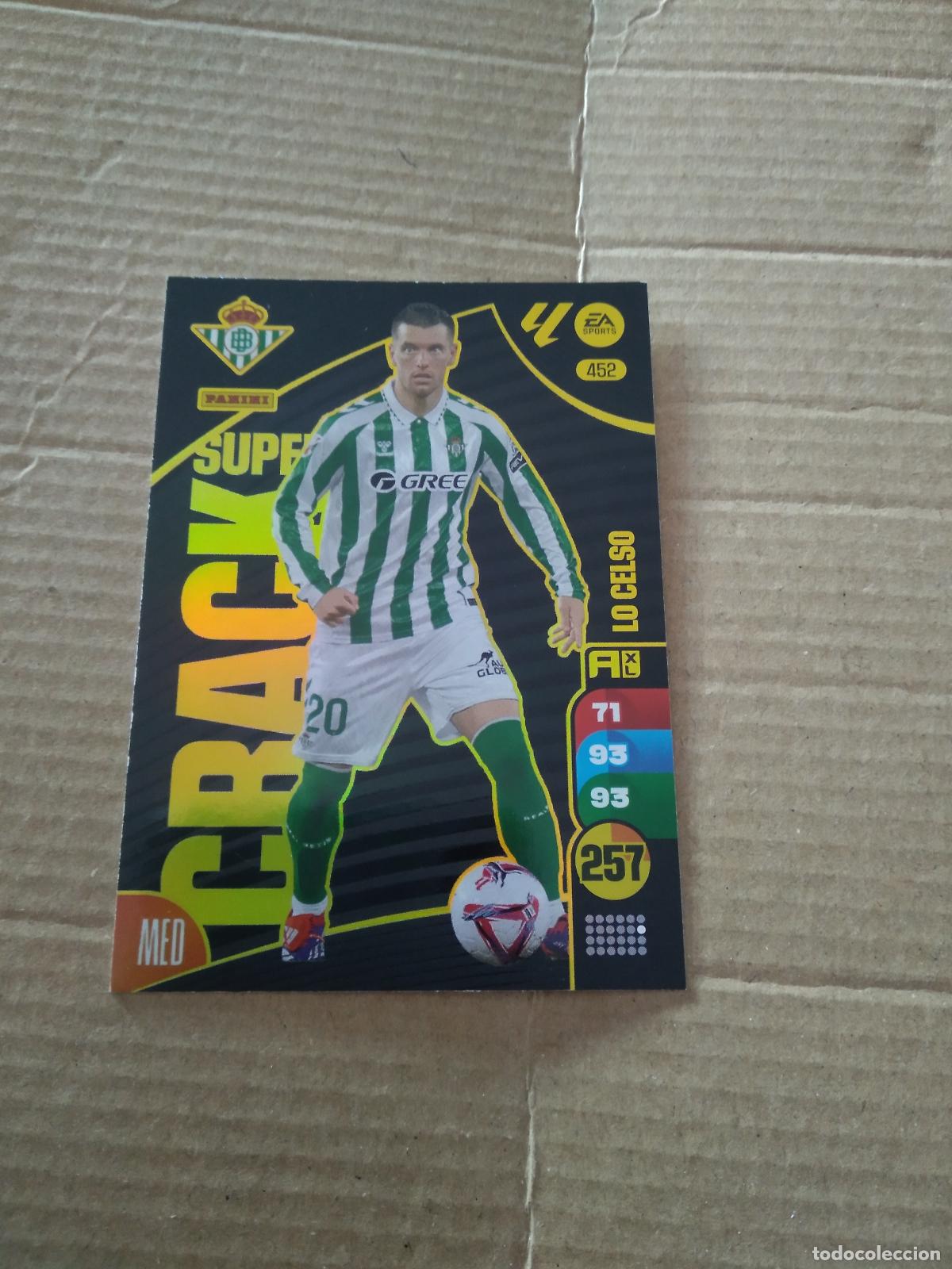 Fu&szlig;ball-Sticker: 452 LO CELSO BETIS SUPERCRACK CROMO FUTBOL PANINI ADRENALYN 2024-2025 LIGA 24-25