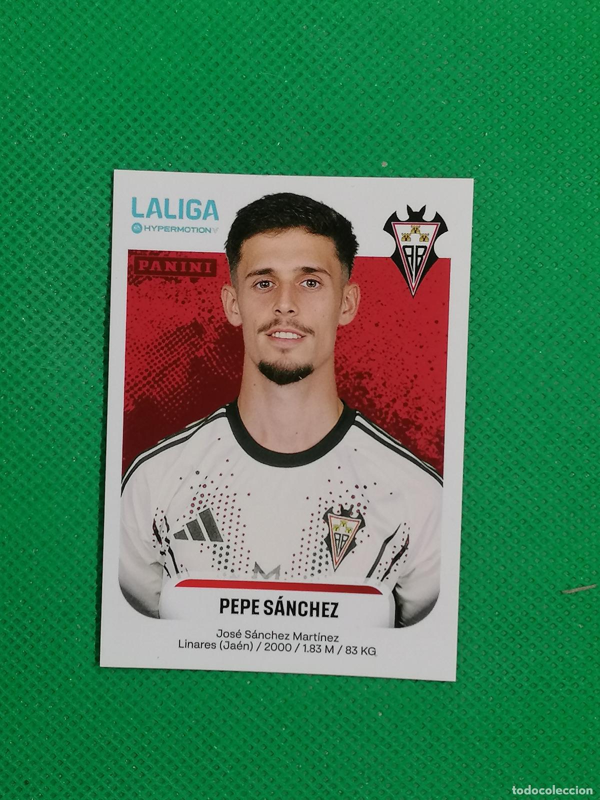Cartes &agrave; collectionner de Football: 9 A 9A PEPE SANCHEZ ALBACETE ⚽ PANINI LIGA HYPERMOTION 25 26 2025 2026 ⚽