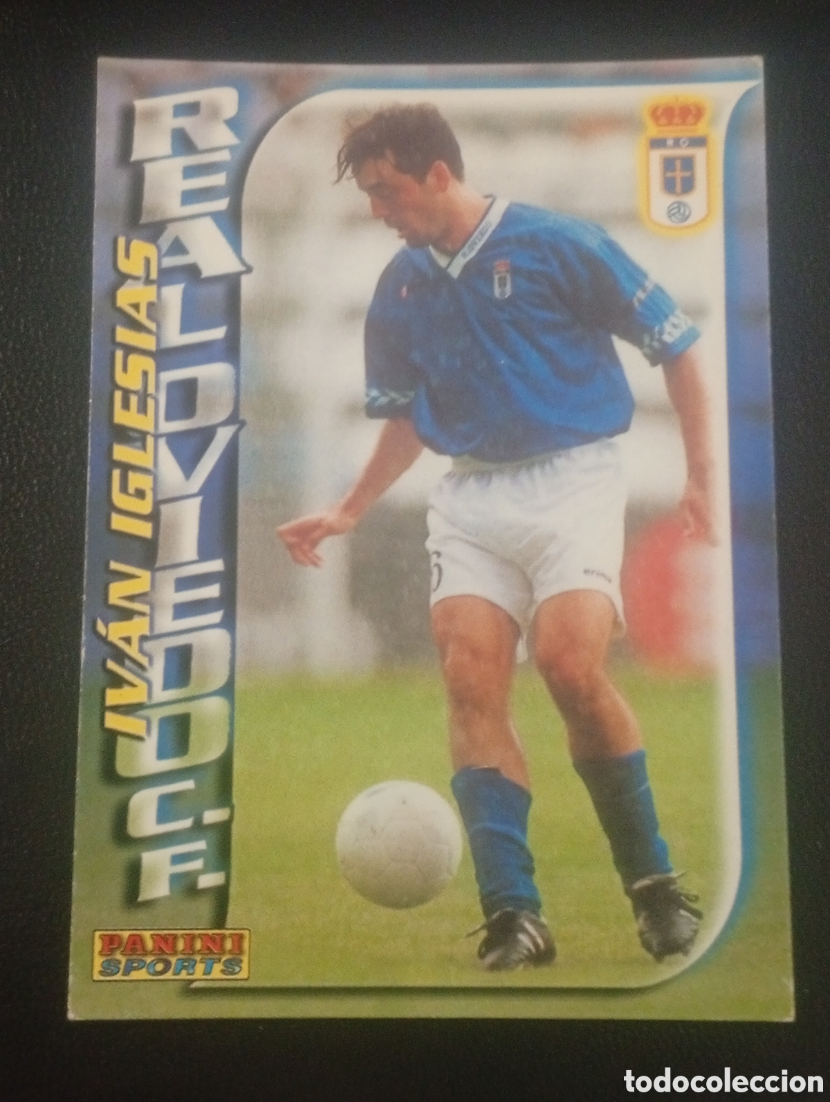 Fu&szlig;ball-Sticker: 168/324 IV&Aacute;N IGLESIAS OVIEDO PANINI F&Uacute;TBOL 99 1998 1999 98 CROMOS CARDS