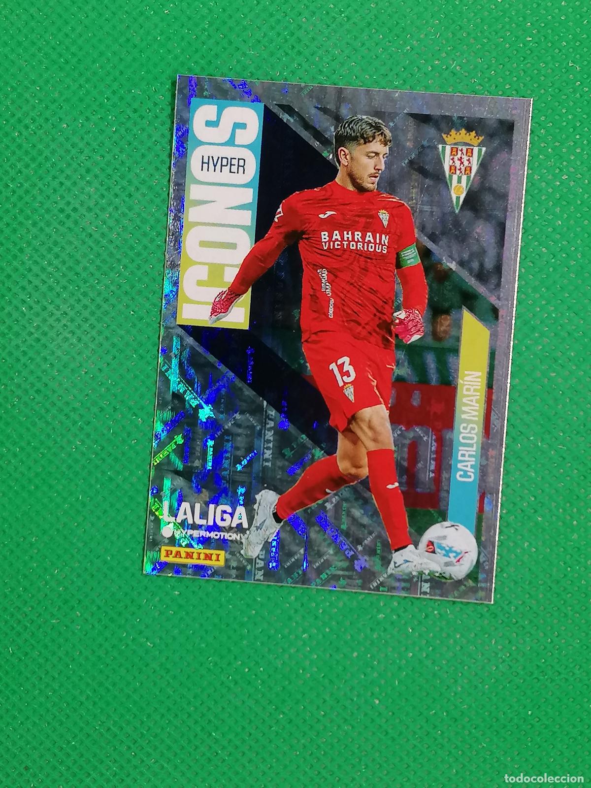 Football Stickers: 458 CARLOS MARIN CORDOBA HYPER ICONOS ⚽ PANINI LIGA HYPERMOTION 25 26 2025 2026 ⚽