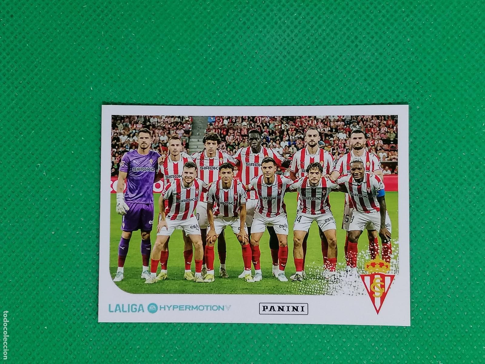 Cromos de f&uacute;tbol: 364 EQUIPO PLANTILLA SPORTING GIJON ⚽ PANINI LIGA HYPERMOTION 25 26 2025 2026 ⚽