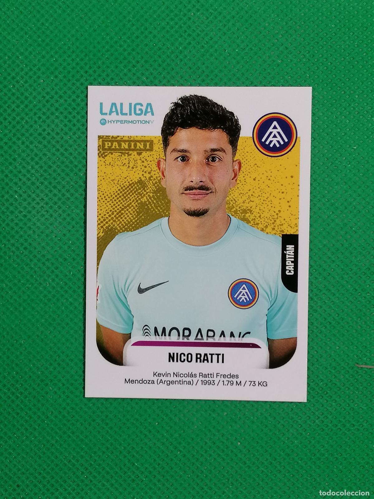 Cromos de F&uacute;tbol: 43 A 43A NICO RATTI ANDORRA ⚽ PANINI LIGA HYPERMOTION 25 26 2025 2026 ⚽