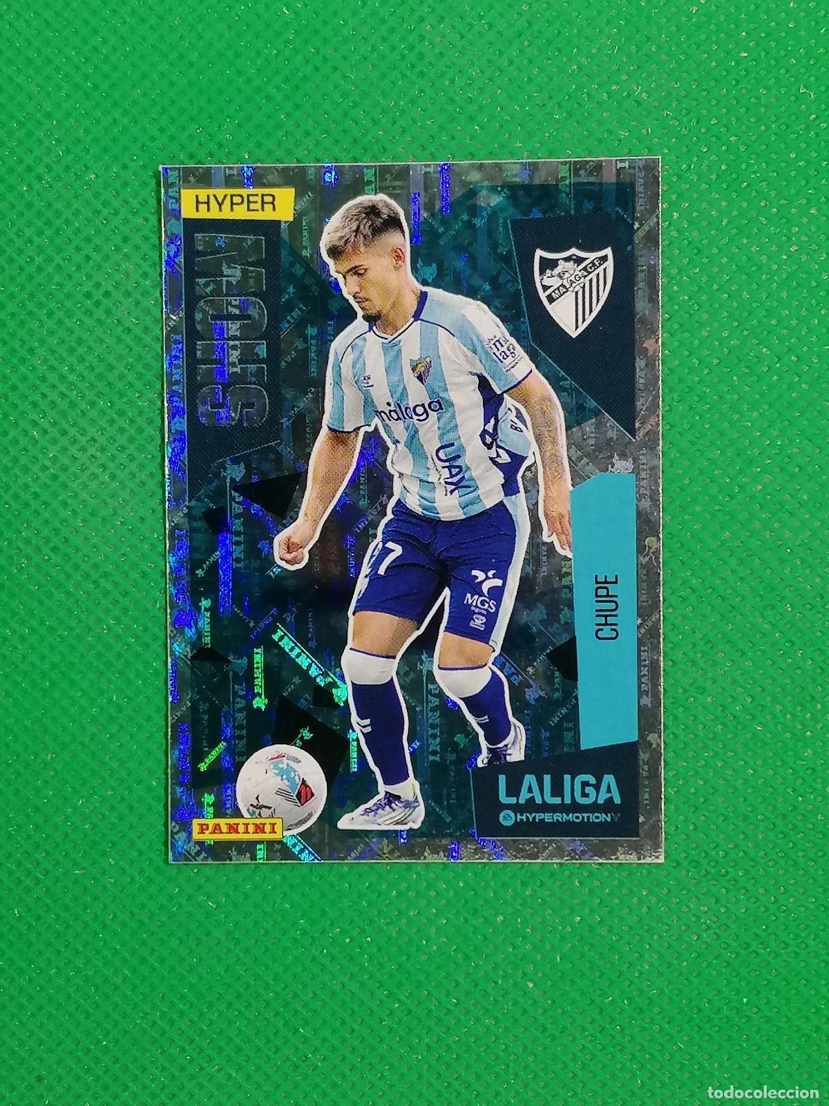 Cromos de f&uacute;tbol: 425 CHUPE MALAGA HYPER SHOW ⚽ PANINI LIGA HYPERMOTION 25 26 2025 2026 ⚽