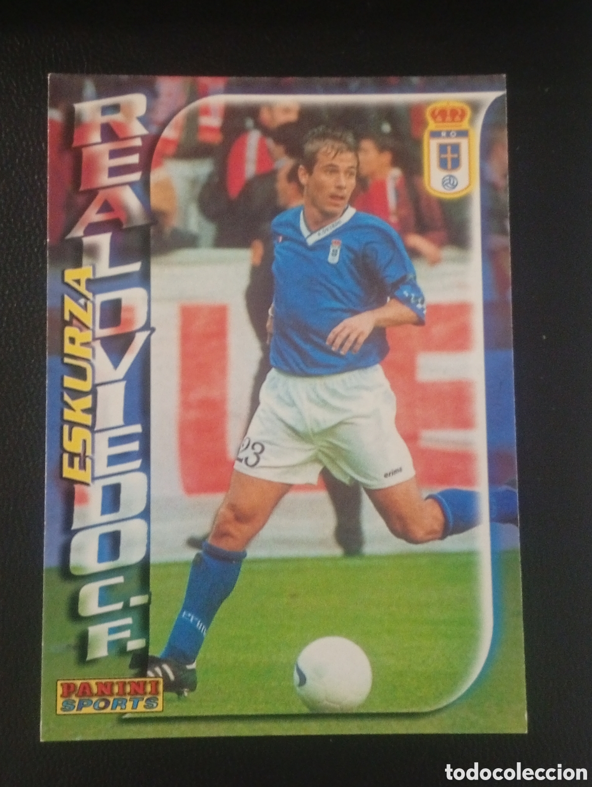 Fu&szlig;ball-Sticker: 170/324 ESKURZA OVIEDO PANINI F&Uacute;TBOL 99 1998 1999 98 CROMOS CARDS