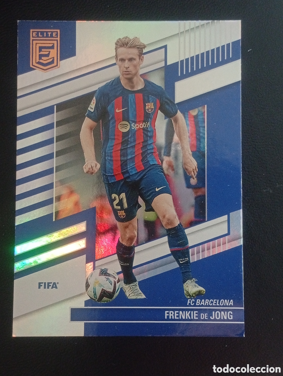 Fu&szlig;ball-Sticker: 147 fifa DE JONG BARCELONA SPAIN ESPA&Ntilde;A DONRUSS 2022 2023 22 23 CROMOS CARDS PANINI MEGACRACKS