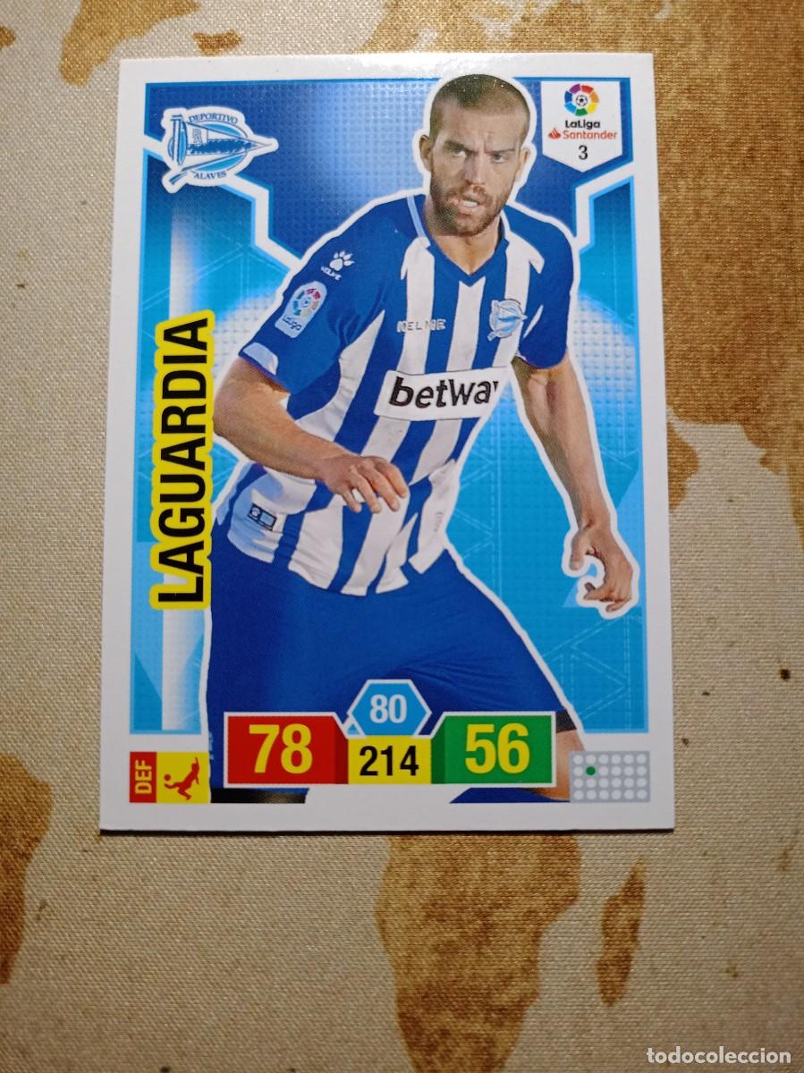 Cromos de F&uacute;tbol: Alav&eacute;s 3 LAGUARDIA Adrenalyn 2018-19