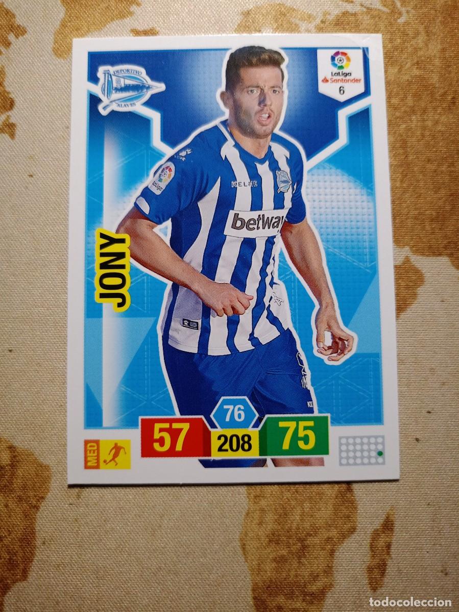 Cartes &agrave; collectionner de Football: Alav&eacute;s 6 JONY Adrenalyn 2018-19
