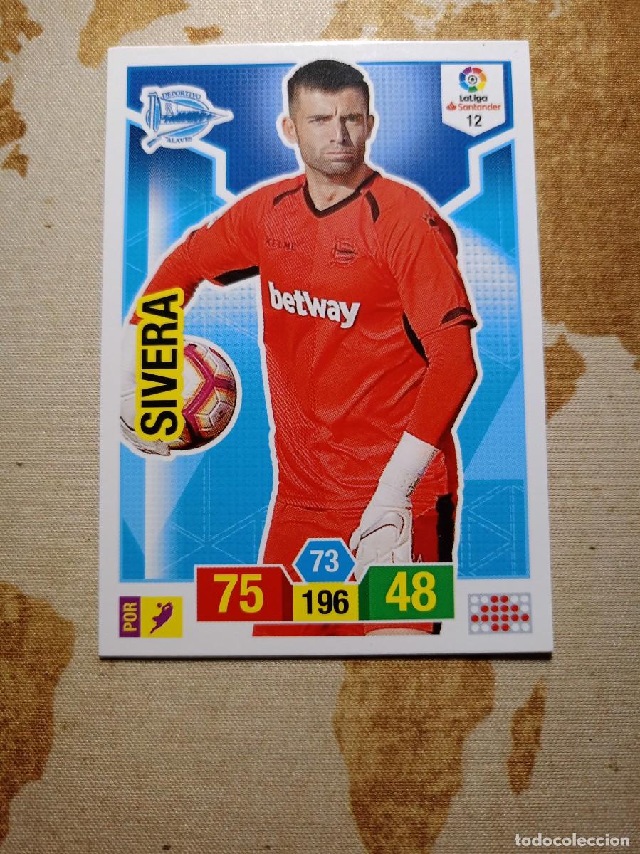 Cromos de Futebol: Alav&eacute;s 12 SIVERA Adrenalyn 2018-19