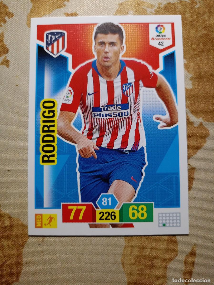 Figurine di Calcio: Atl&eacute;tico de Madrid 42 RODRIGO Adrenalyn 2018-19