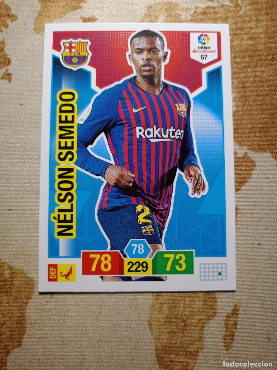 Cromos de f&uacute;tbol: Barcelona 67 N&Eacute;LSON SEMEDO Adrenalyn 2018-19