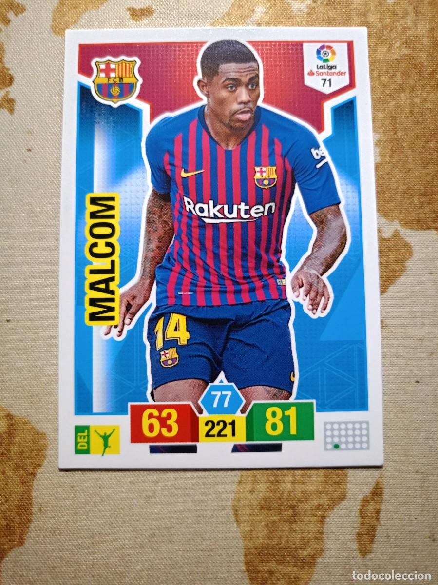 Figurine di Calcio: Barcelona 71 MALCOM Adrenalyn 2018-19