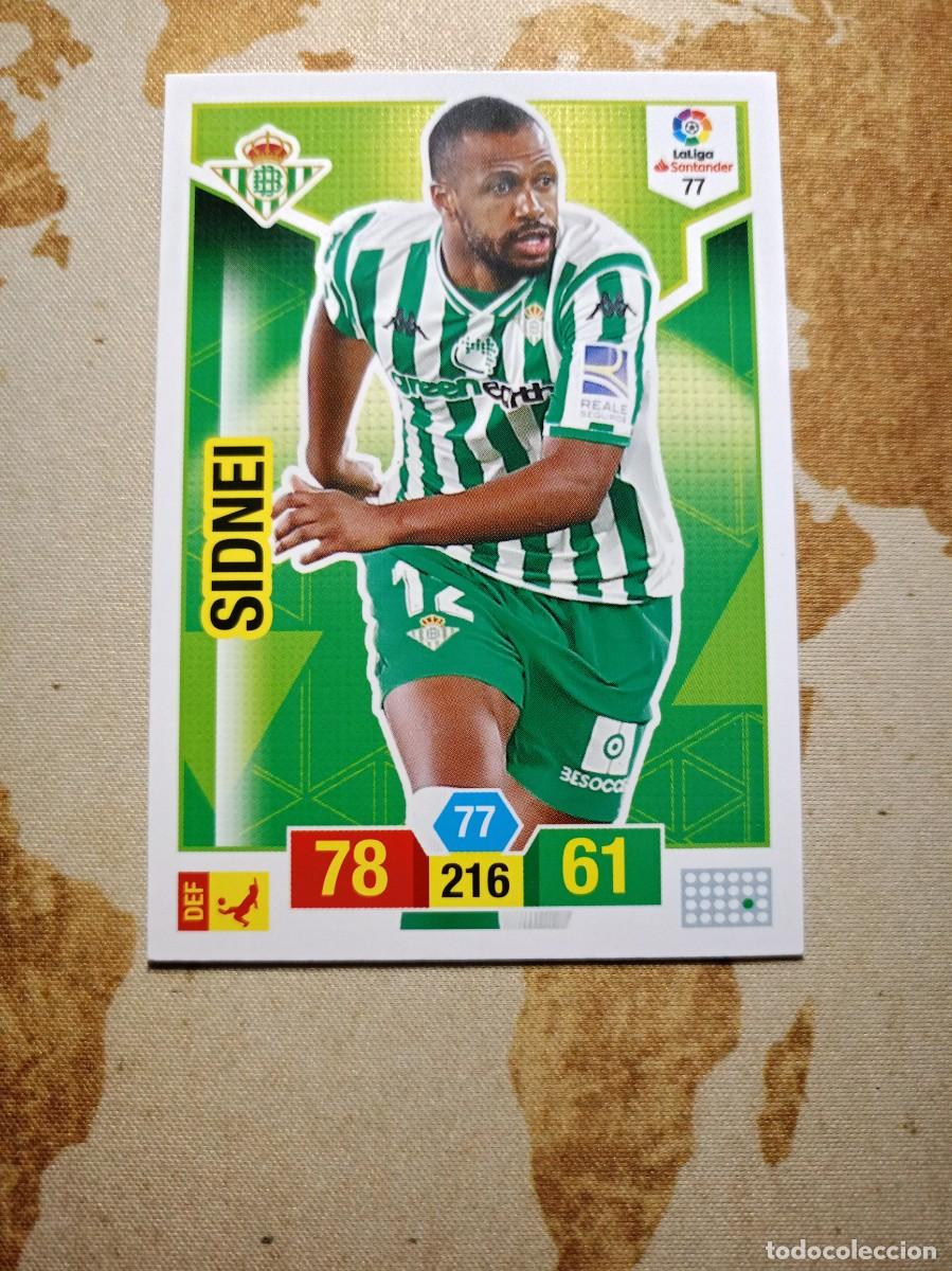Cartes &agrave; collectionner de Football: Betis 77 SIDNEI Adrenalyn 2018-19