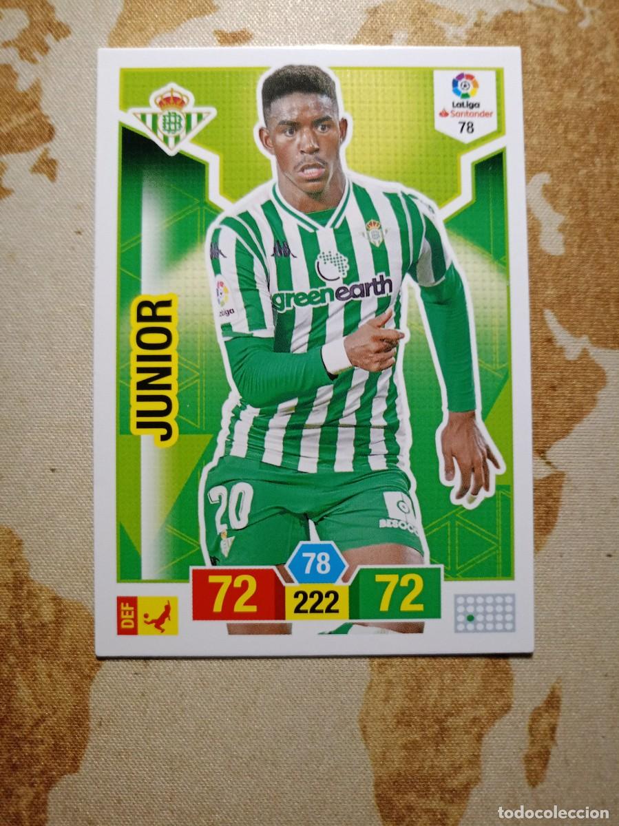 Fu&szlig;ball-Sticker: Betis 78 JUNIOR Adrenalyn 2018-19