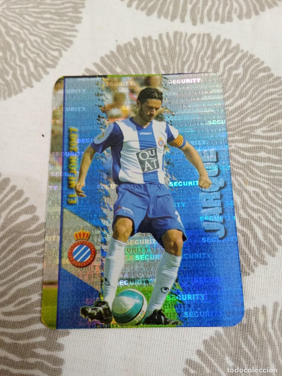 Fu&szlig;ball-Sticker: 297 jarque espanyol el mejor 2006/07 security horizontal las fichas de la liga 2008