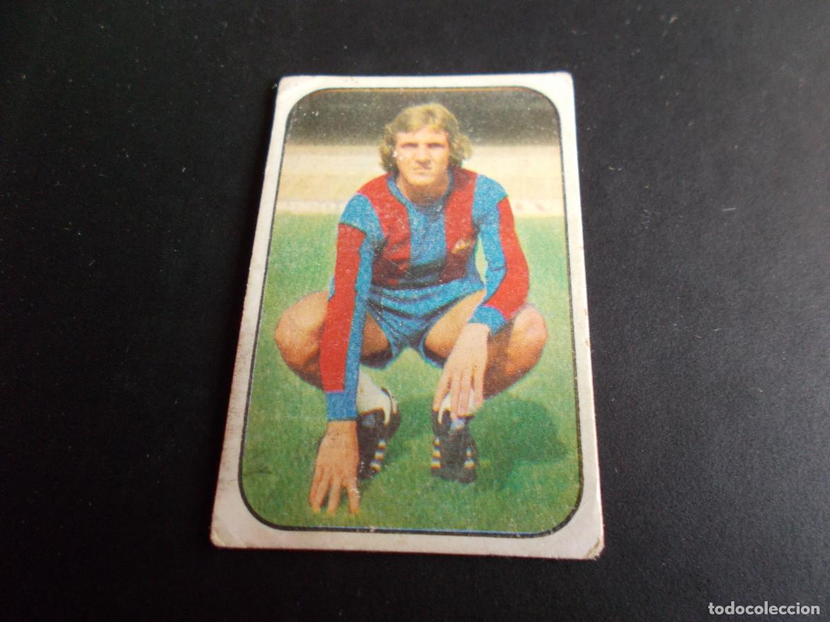 Cromos de f&uacute;tbol: SANCHEZ BARCELONA ESTE 76-77 SIN PEGAR - Foto 1