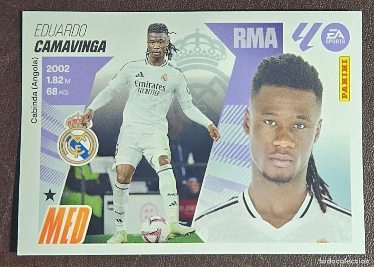 Fu&szlig;ball-Sticker: 2025 2026 12 CAMAVINGA REAL MADRID LIGA PANINI