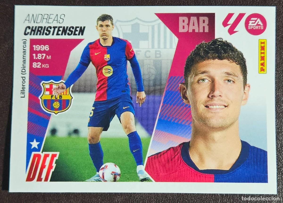 Fu&szlig;ball-Sticker: 2025 2026 8B CHRISTENSEN BARCELONA BAR&Ccedil;A LIGA PANINI