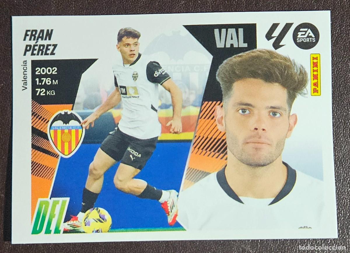 Figurine di Calcio: 2025 2026 18 FRAN PEREZ VALENCIA LIGA PANINI