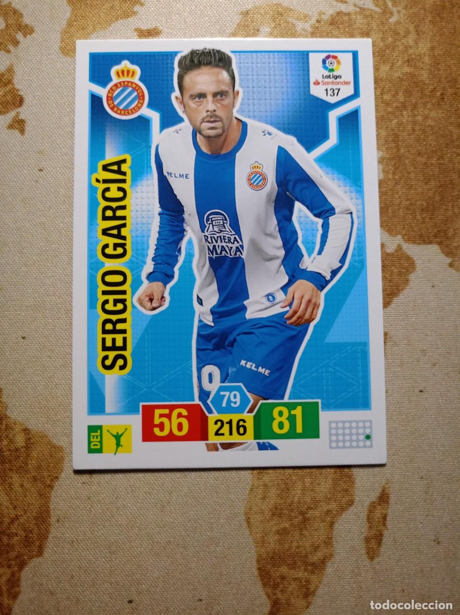 Fu&szlig;ball-Sticker: Espanyol 137 SERGIO GARC&Iacute;A Adrenalyn 2018-19