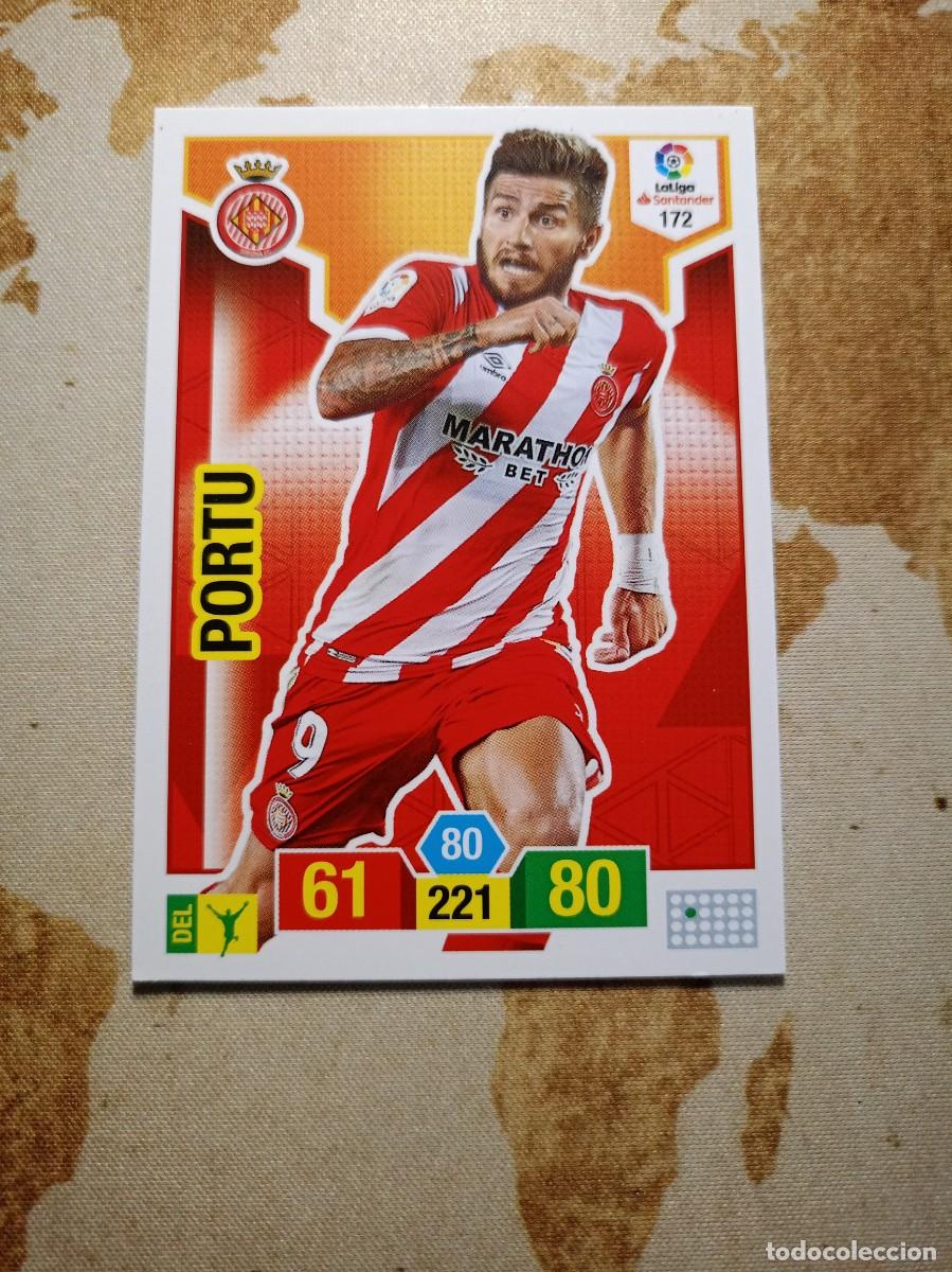 Figurine di Calcio: Girona 172 PORTU Adrenalyn 2018-19