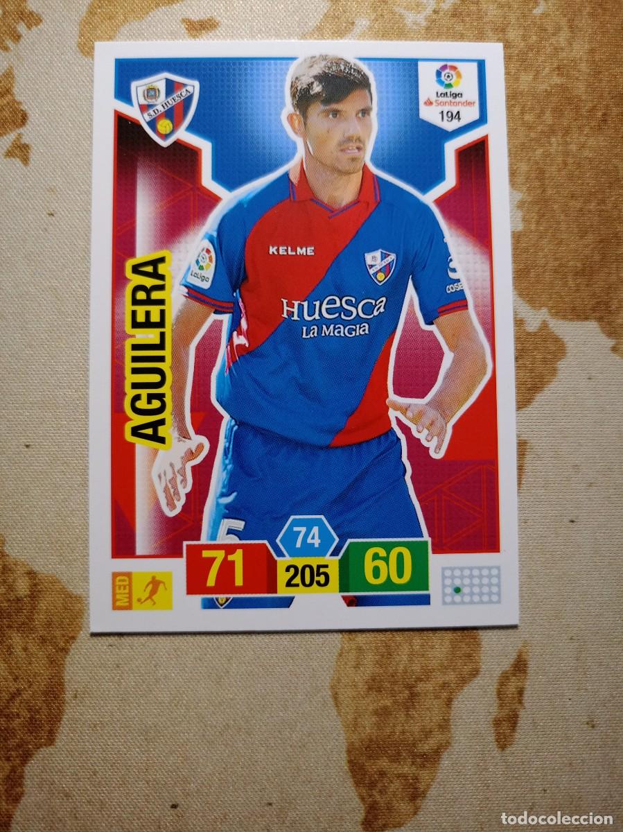 Figurine di Calcio: Huesca 194 AGUILERA Adrenalyn 2018-19