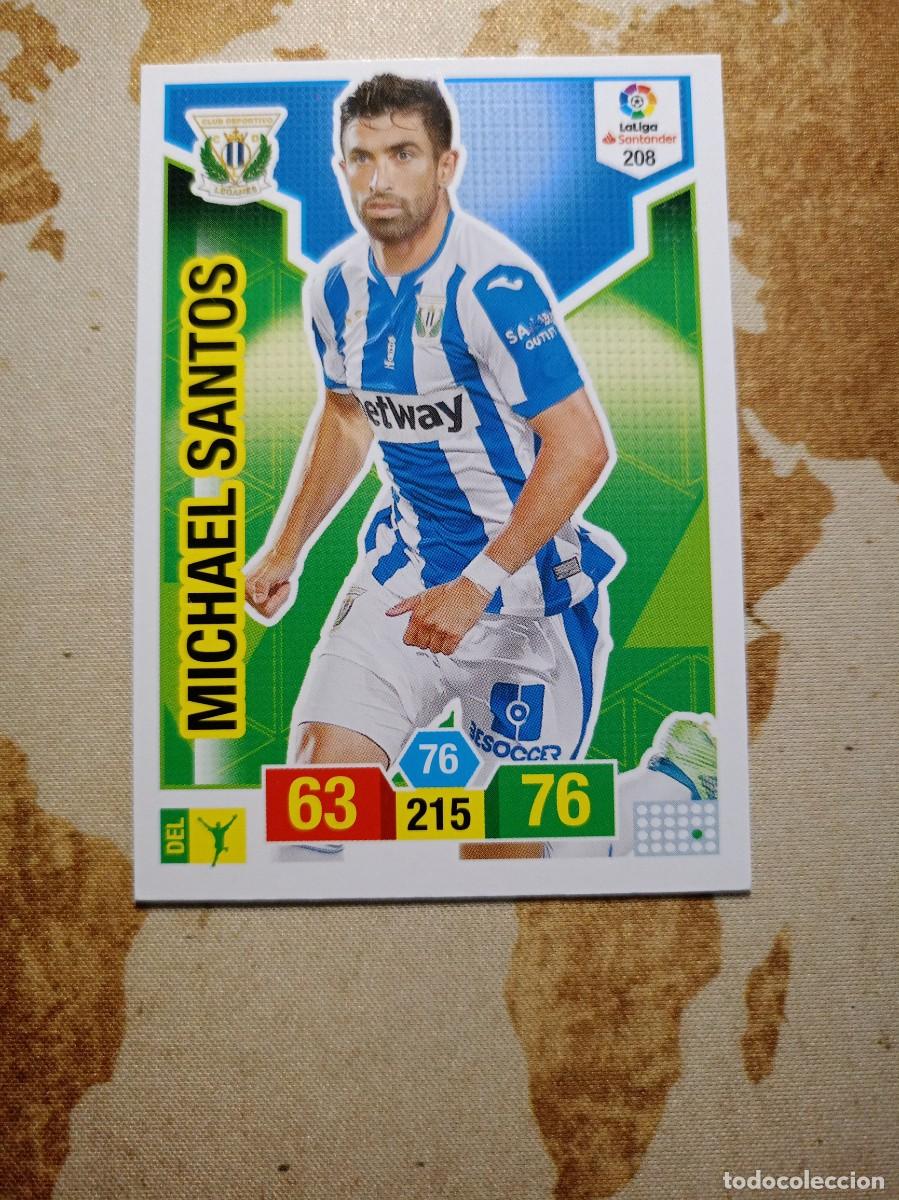 Fu&szlig;ball-Sticker: Legan&eacute;s 208 MICHAEL SANTOS Adrenalyn 2018-19