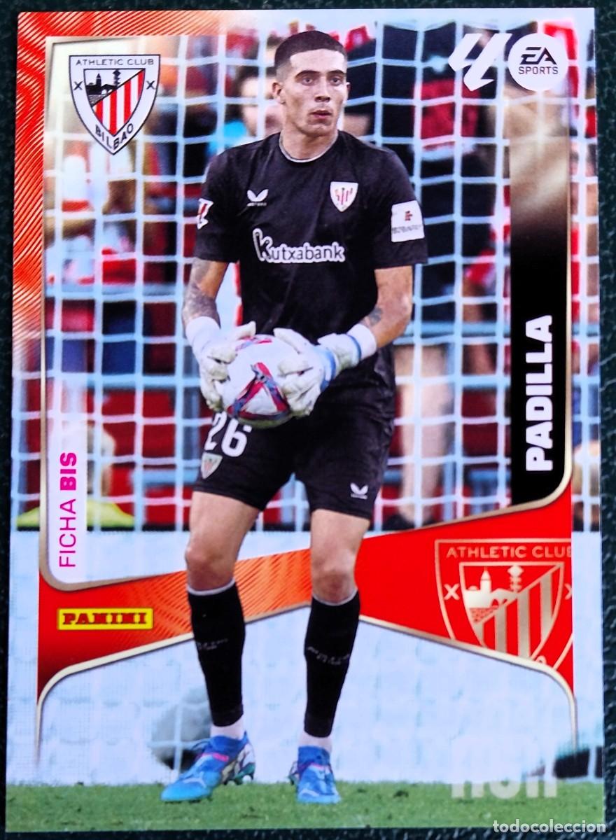 Fu&szlig;ball-Sticker: 39 BIS PADILLA ATHLETIC DE BILBAO FICHAS ALBUM MEGACRACKS 2025 2026 MGK 25 26