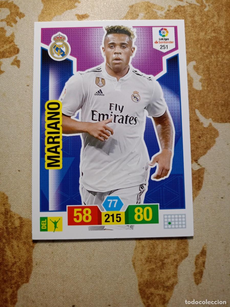 Cartes &agrave; collectionner de Football: Real Madrid 251 MARIANO Adrenalyn 2018-19